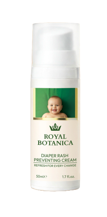 Royal Botanica Diaper Rash Preventing Cream, 50 ml pump bottle
