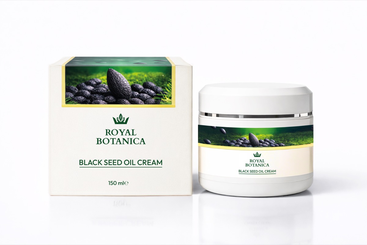 Royal Botanica Black Seed Oil Cream, 150 ml jar